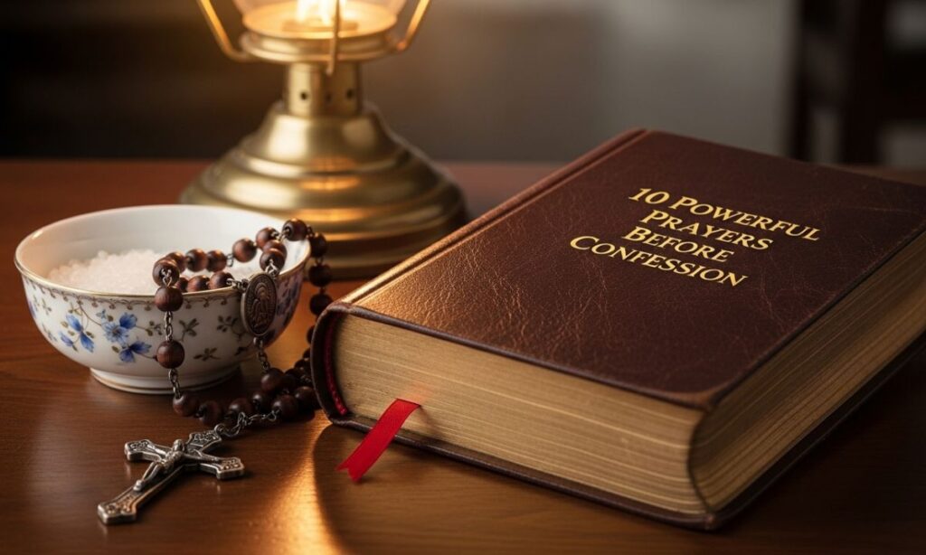 10 Powerful Prayer Before Confession