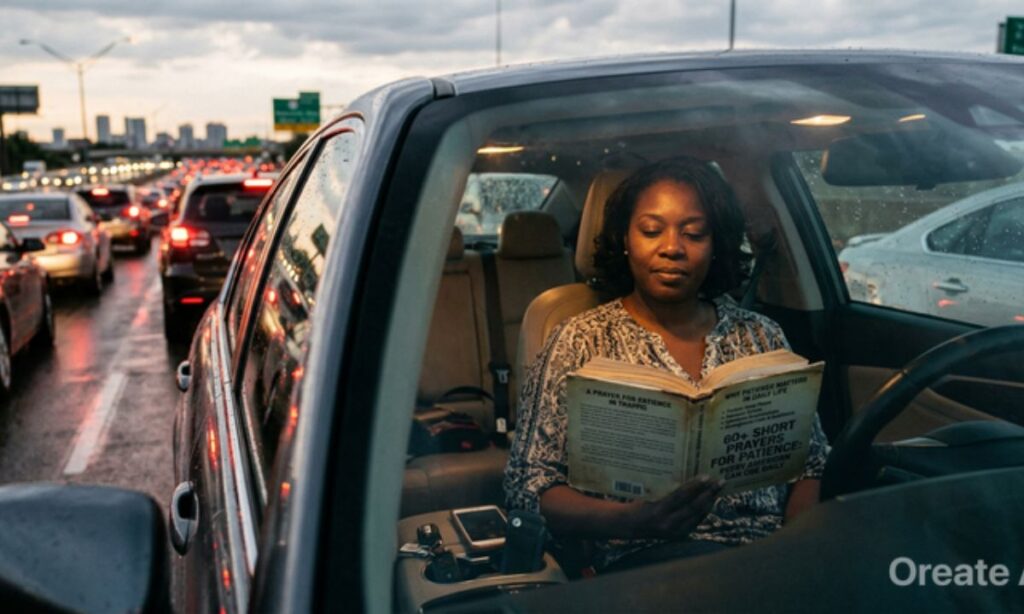 A Prayer for Patience in Traffic