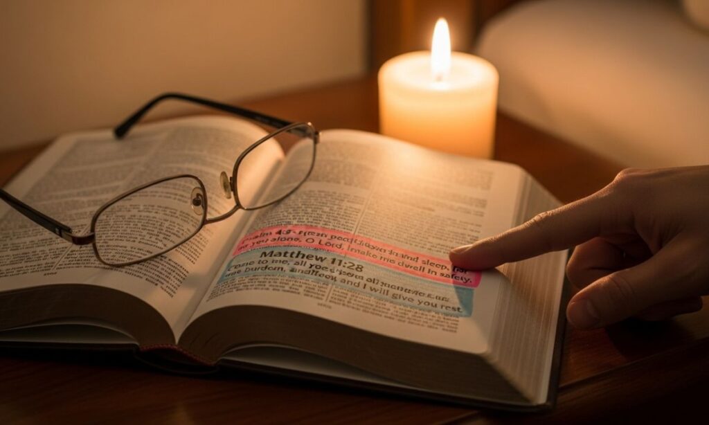 Bible Verses for Sleepless Nights