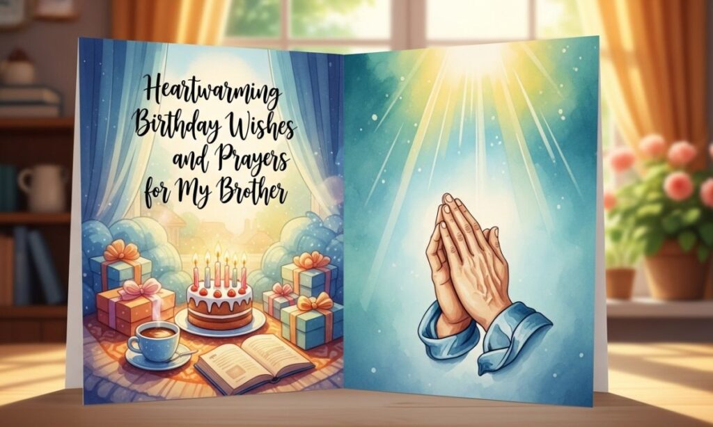 Heartwarming Birthday Wishes and Prayers for My Brother