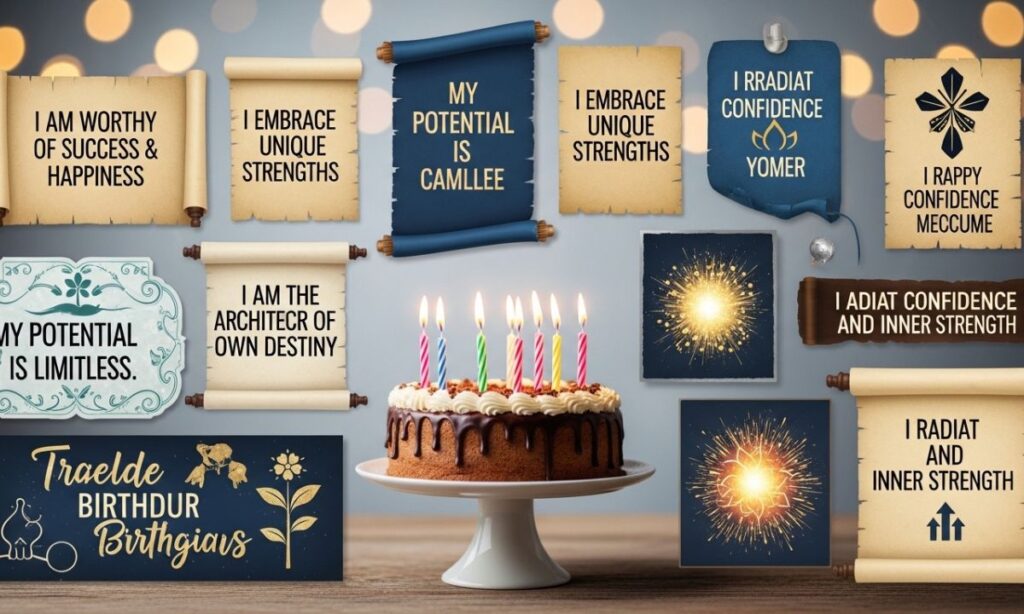 Motivational Birthday Affirmations For Self-Confidence & Personal Power