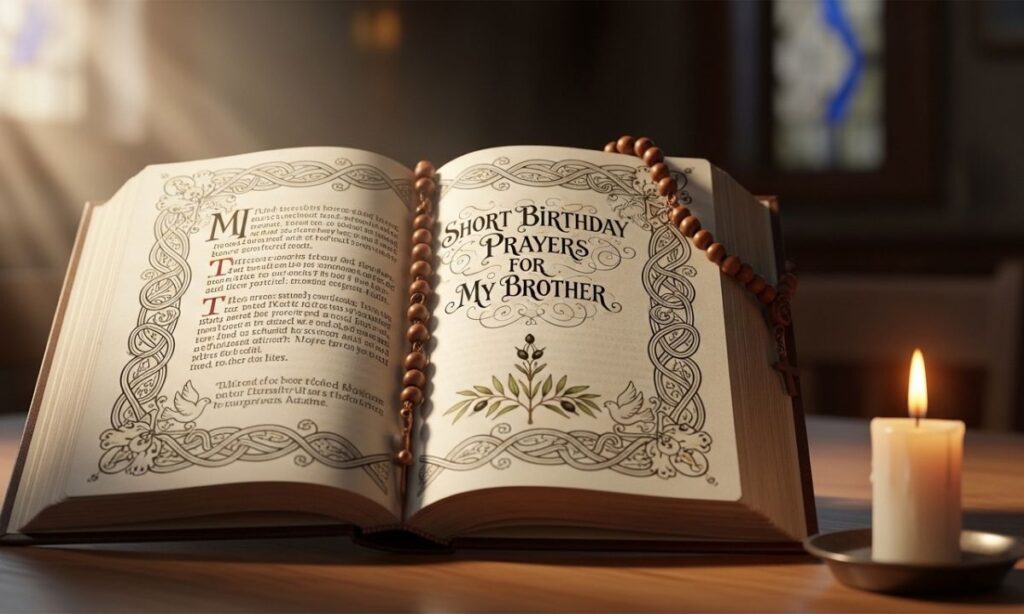 Short Birthday Prayers for My Brother