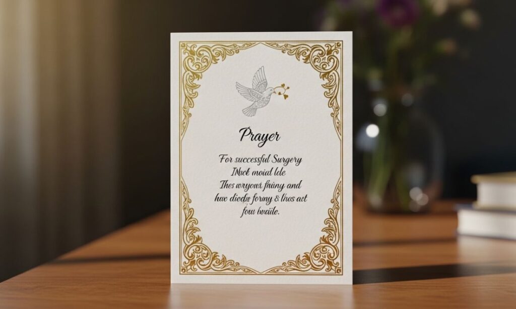 Short Prayer for Successful Surgery