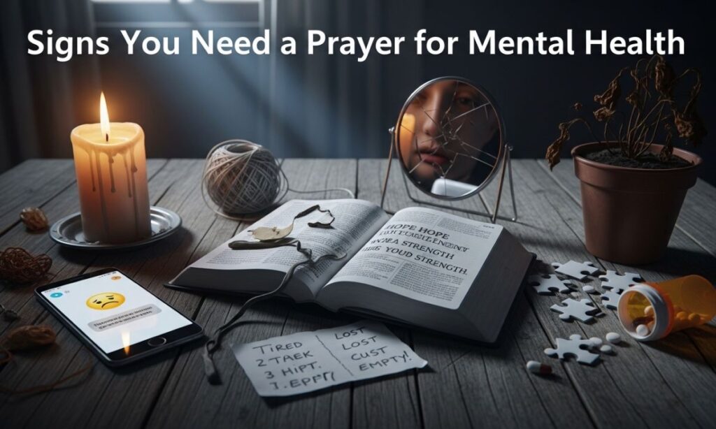 Signs You Need a Prayer for Mental Health