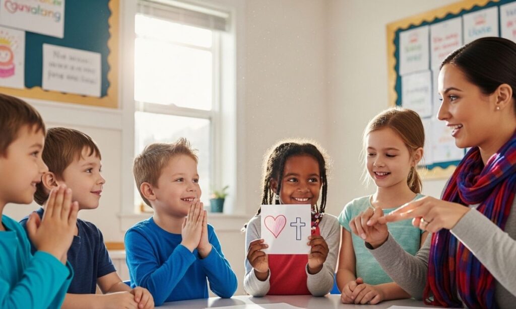 Teaching Kids the “God Is Great God Is Good” Prayer