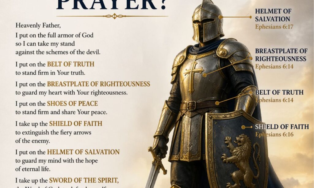 What Is the Armor of God Prayer