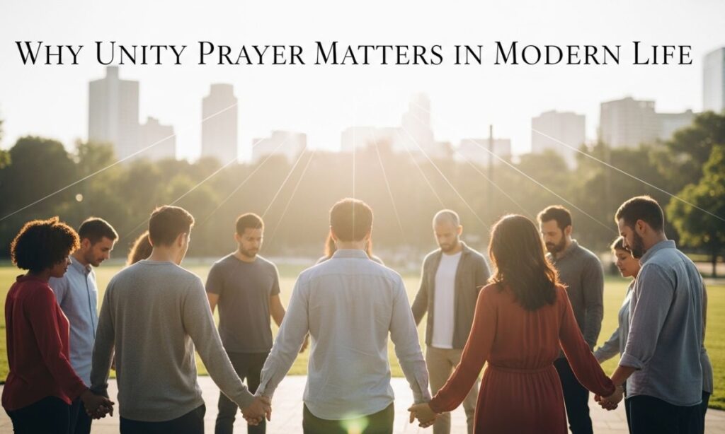 Why Unity Prayer Matters in Modern Life