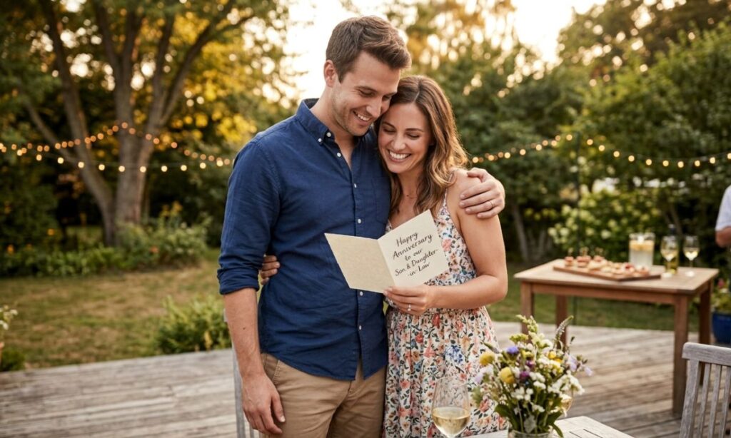 Emotional Anniversary Messages for Son and Daughter-in-Law