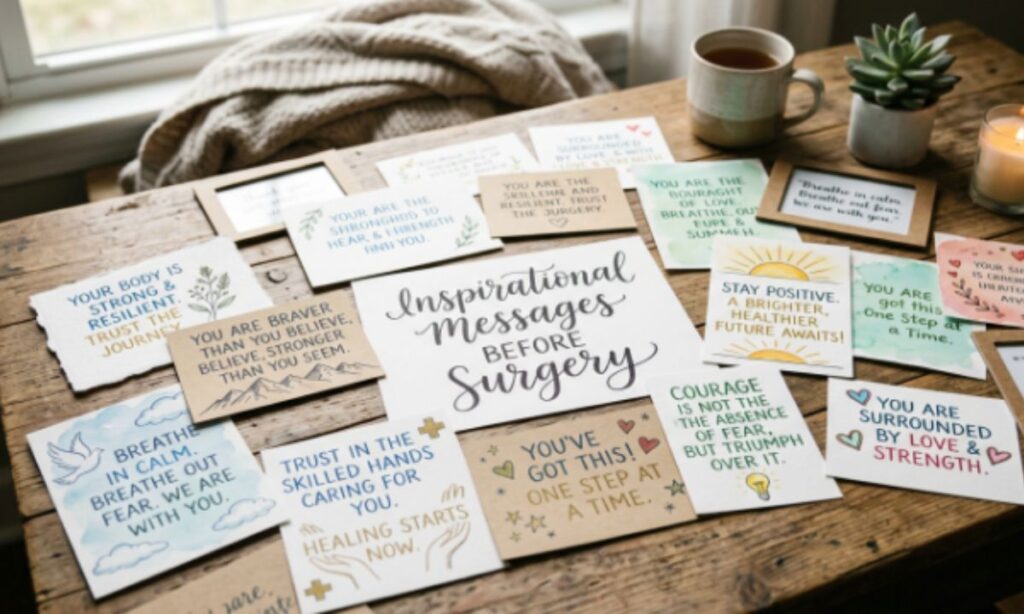 Inspirational Before Surgery Messages
