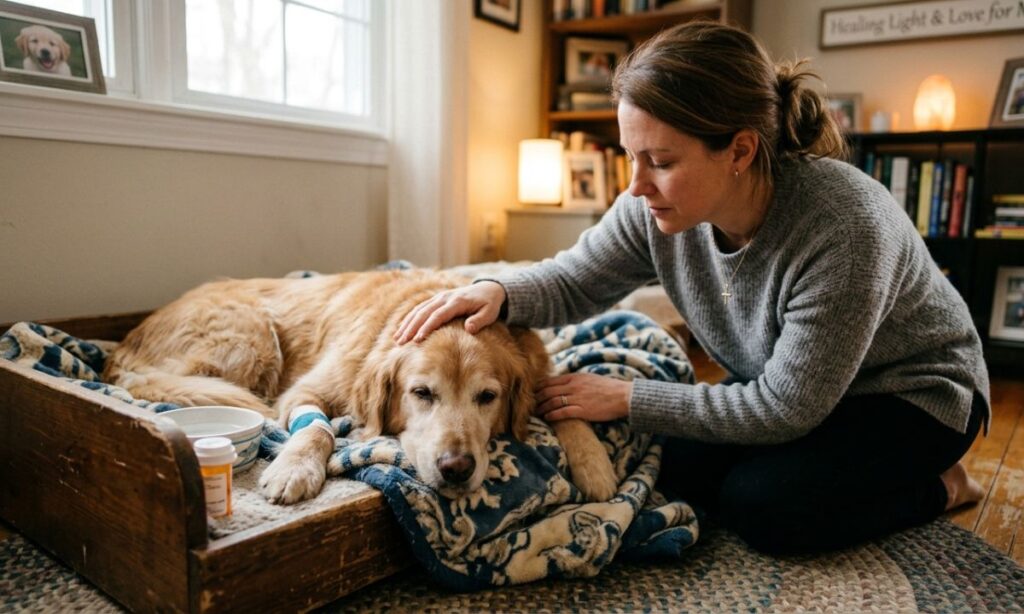 Loving Prayer for My Sick Dog