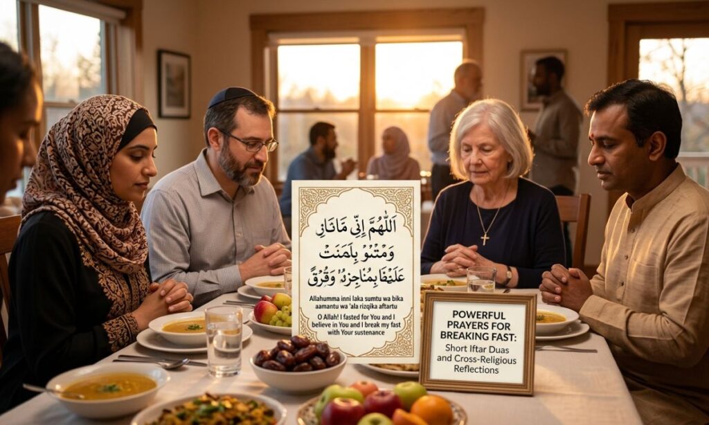 Powerful Prayers for Breaking Fast Short Iftar Duas and Cross-Religious Reflections