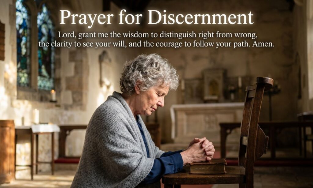 Prayer for Discernment