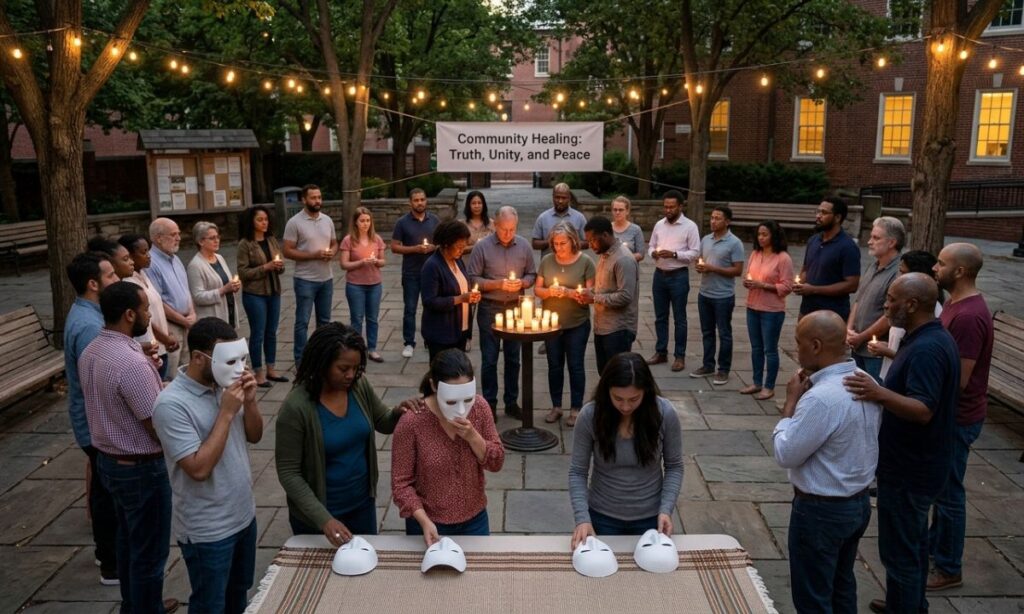 Prayer for Unmasking Lies and Healing Community Strife