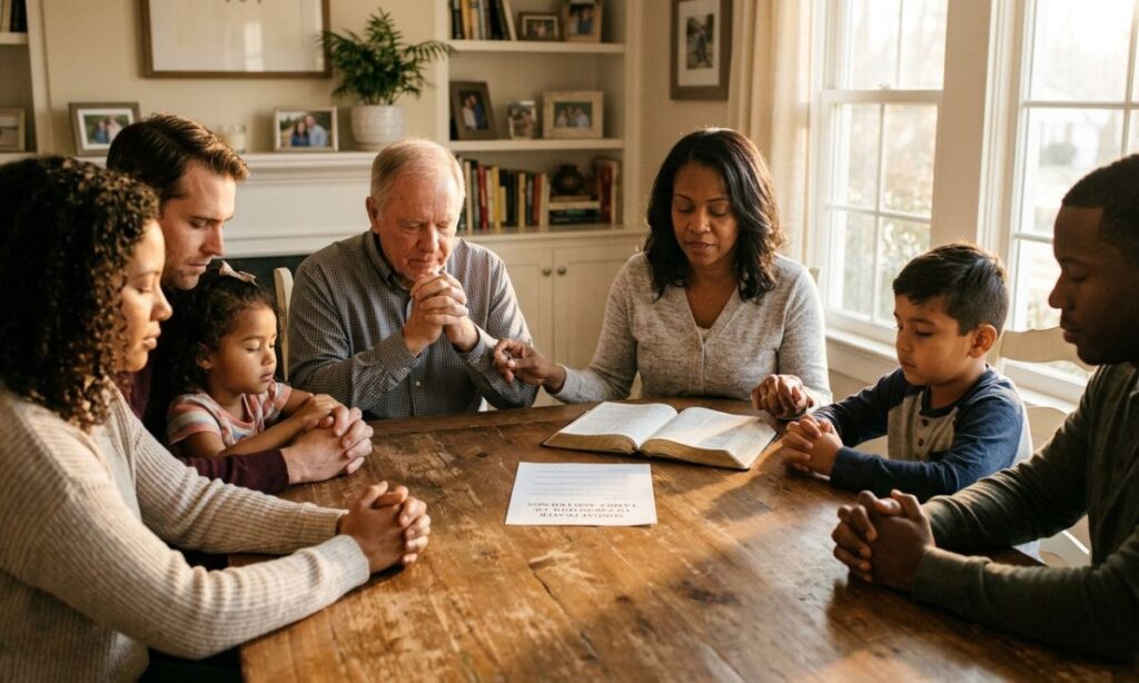 Sunday Prayer Of Gratitude For Family And Friends