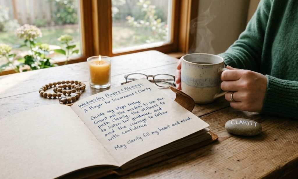 Wednesday Prayers and Blessings for Discernment and Clarity