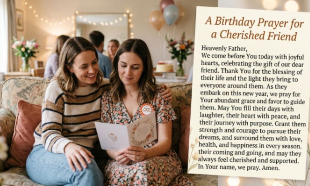 50+ Happy Birthday Prayer to a Friend