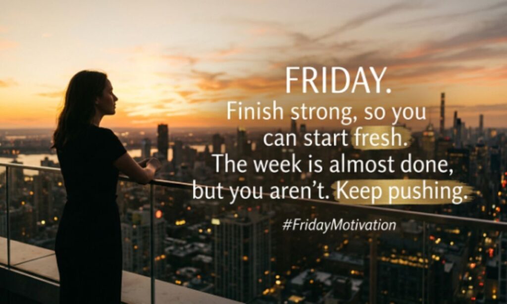 Friday Motivational Quotes