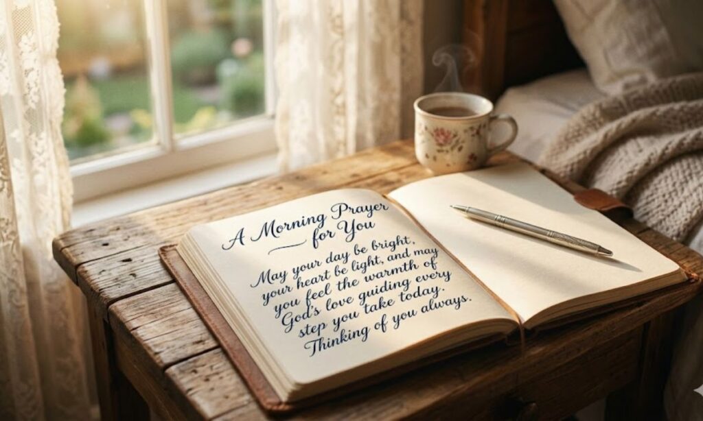 How to Write a Good Morning Prayer Message for He