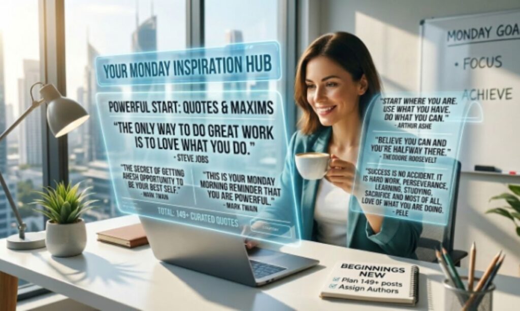 Monday Motivation Quotes