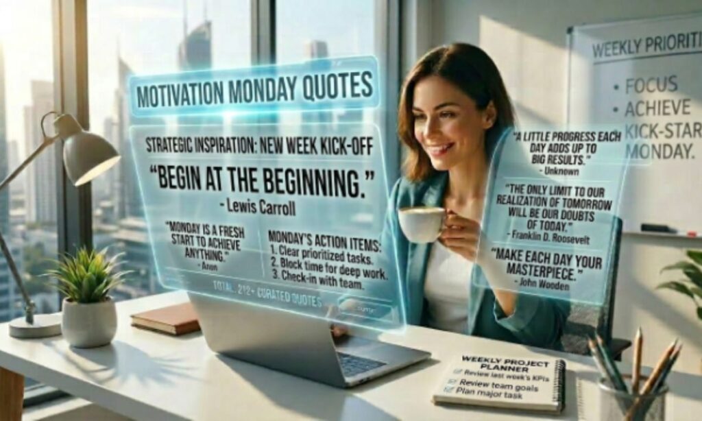 Motivation Monday Quotes