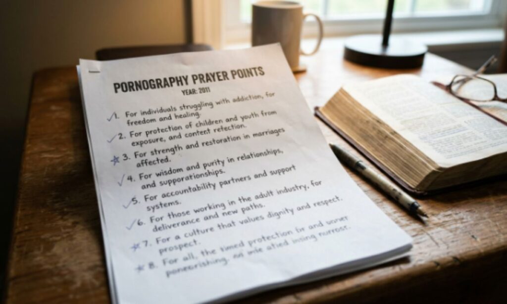 Pornography Prayer Points 2011