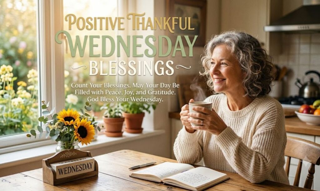 Positive Thankful Wednesday Blessings