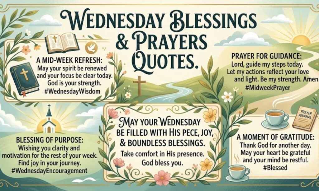 Wednesday Blessings and Prayers Quotes