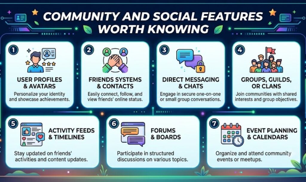 Community and Social Features Worth Knowing