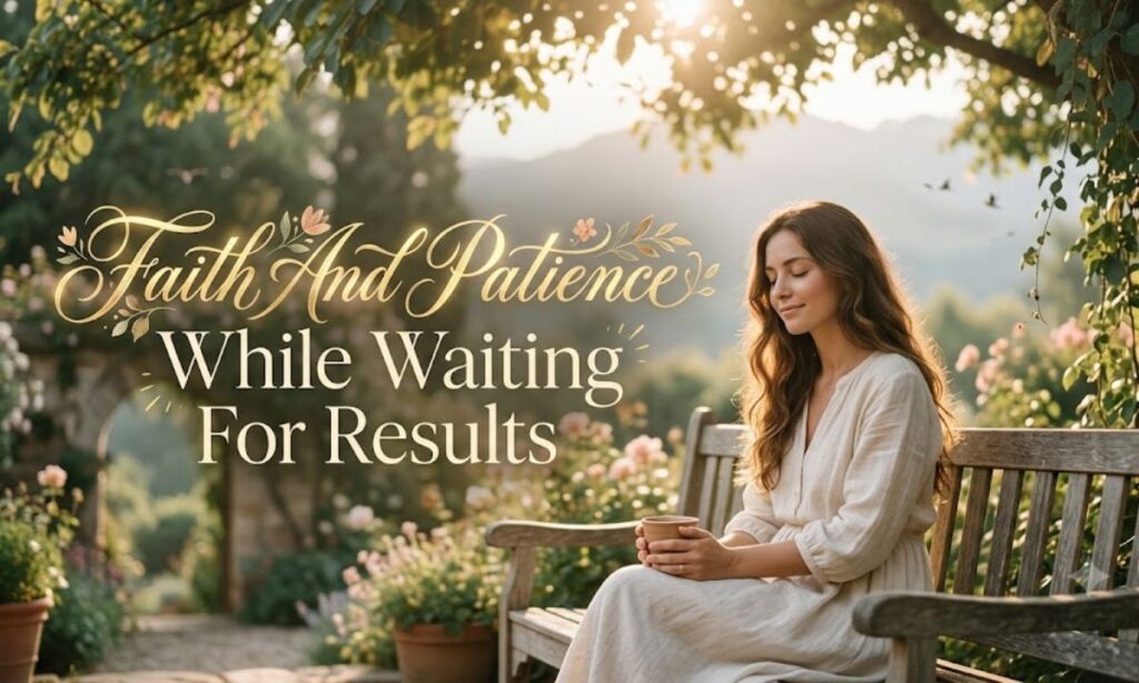 Faith And Patience While Waiting For Results 