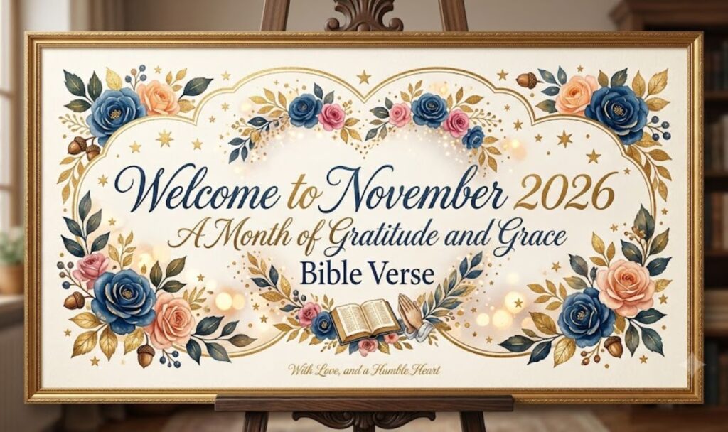 Happy New Month Message for November 2026