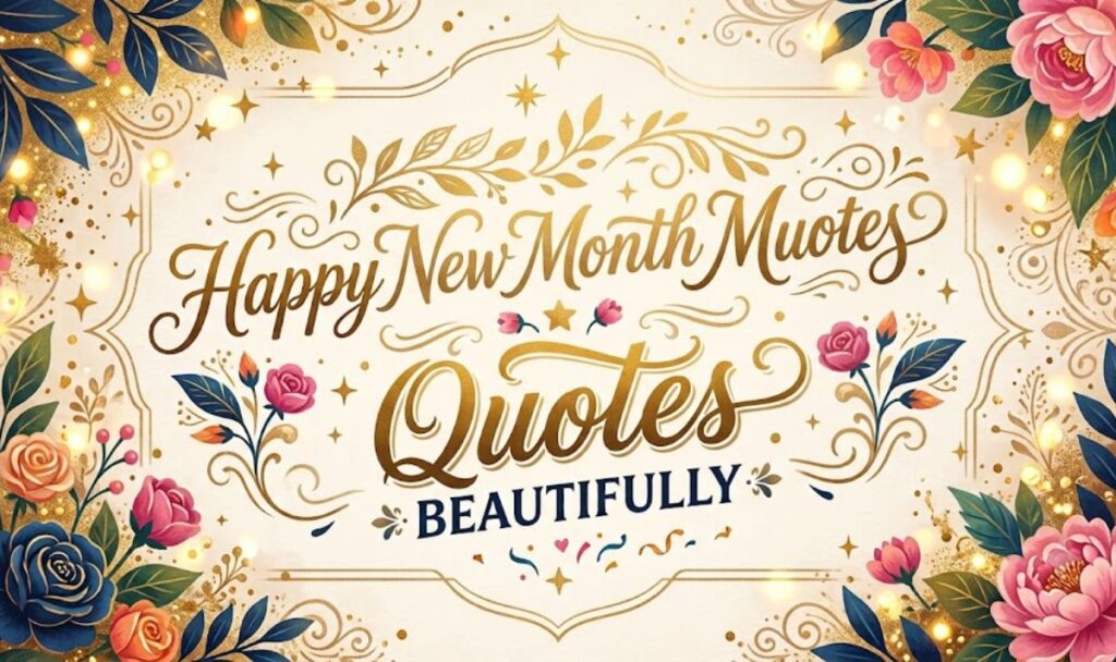 Happy New Month Quotes