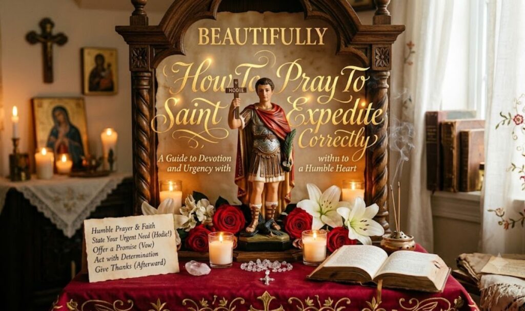 How To Pray To Saint Expedite Correctly