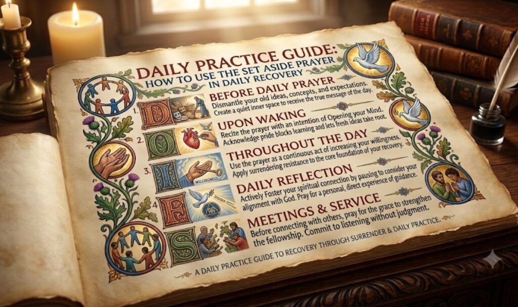 How To Use The Prayer In Daily Recovery