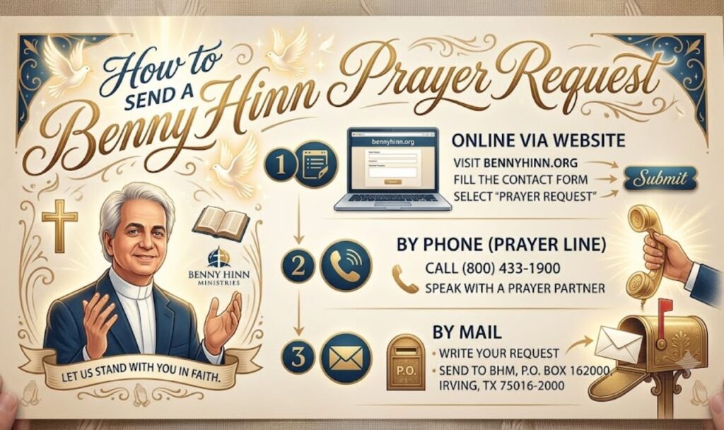 How to Send a Benny Hinn Prayer Request
