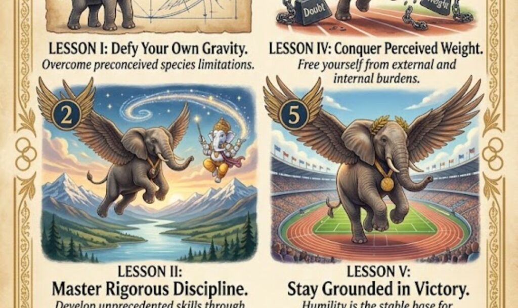 Key Lessons Readers Can Learn from The Flying Elephant Memoirs of an Olympic Champion