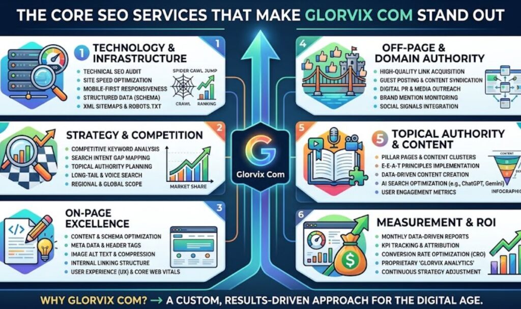 The Core SEO Services That Make Glorvix Com Stand Out