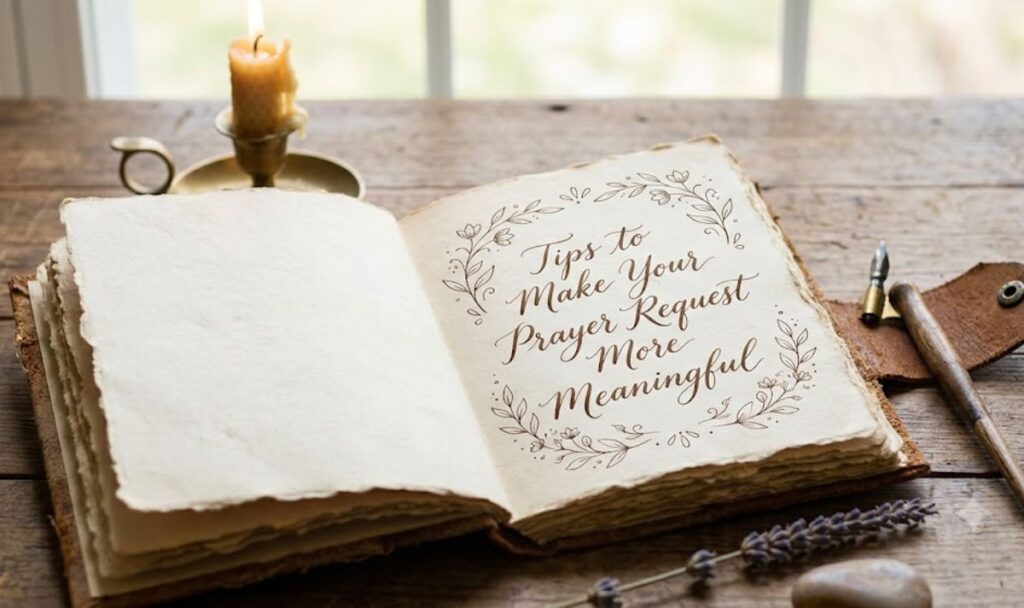 Tips to Make Your Prayer Request More Meaningful