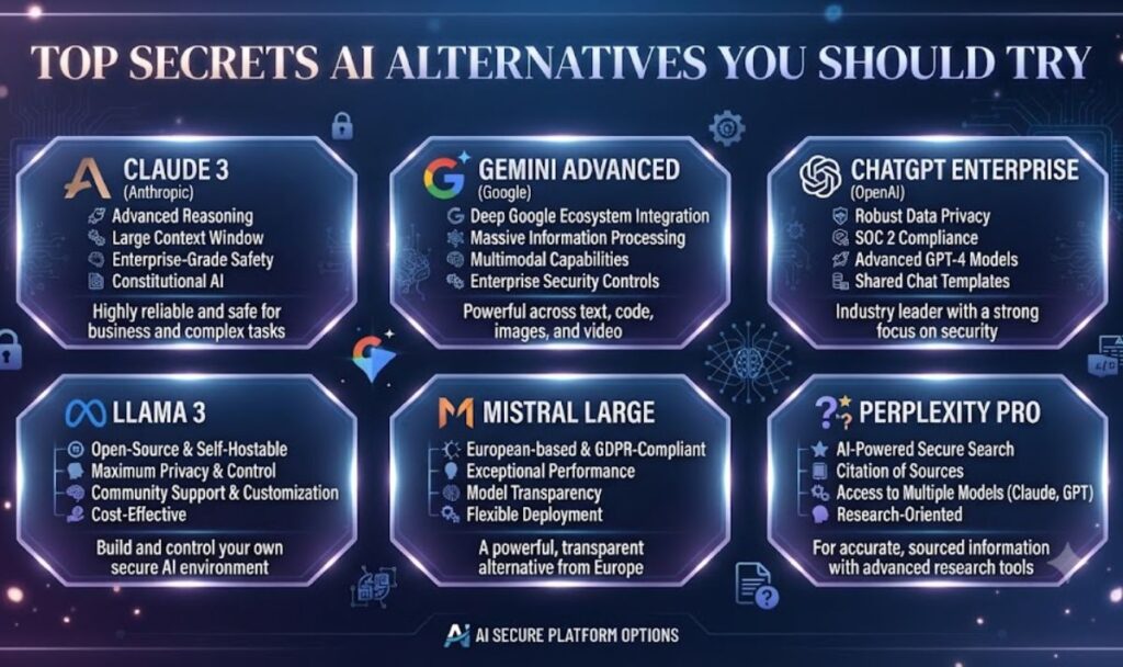 Top Secrets AI Alternatives You Should Try
