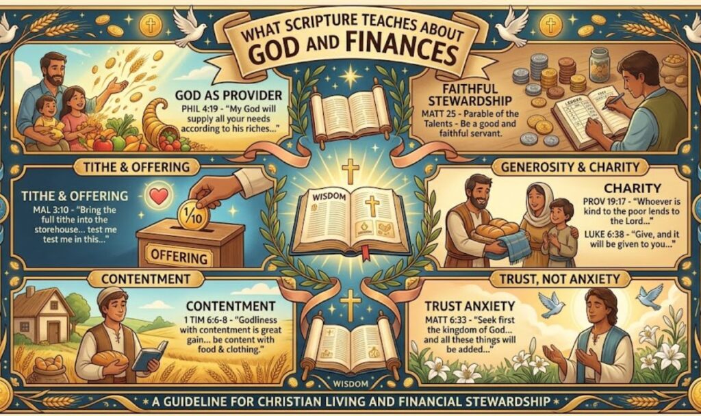What Scripture Teaches About God and Finances
