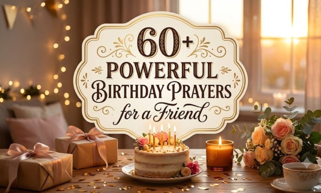 60+ Powerful Birthday Prayers for a Friend