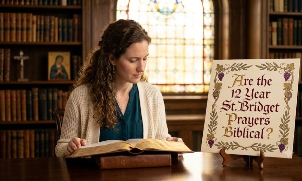Are the 12 Year St. Bridget Prayers Biblical