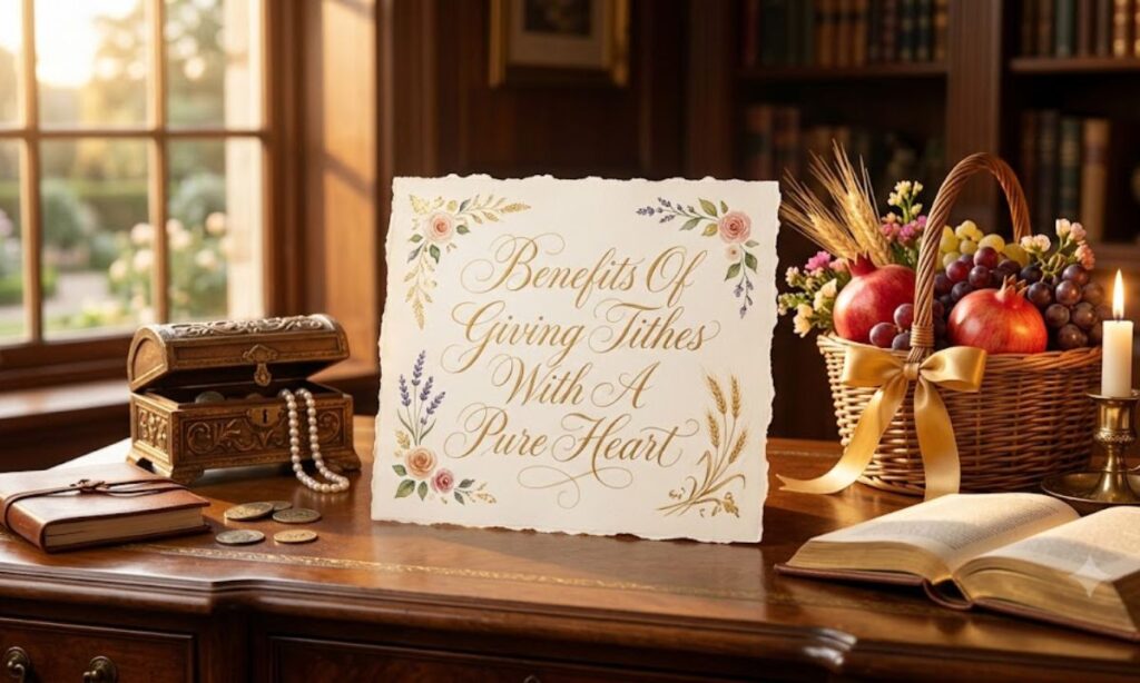 Benefits Of Giving Tithes With A Pure Heart