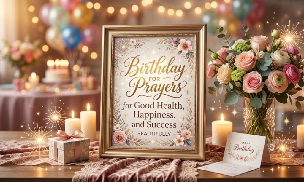 Birthday Prayers for Good Health, Happiness, and Success