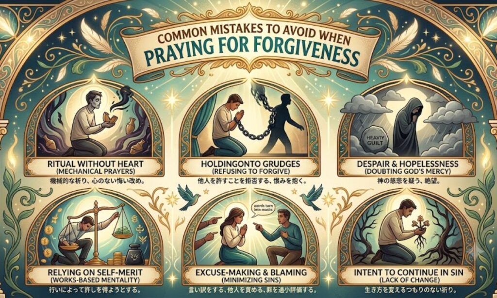 Common Mistakes to Avoid When Praying for Forgiveness