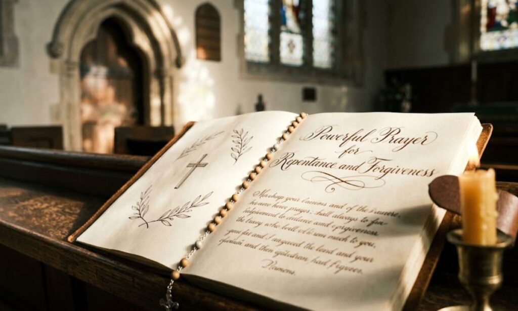 Powerful Prayer for Repentance and Forgiveness