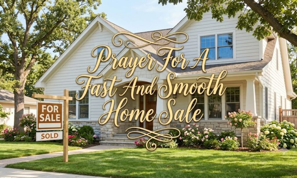 Prayer For A Fast And Smooth Home Sale