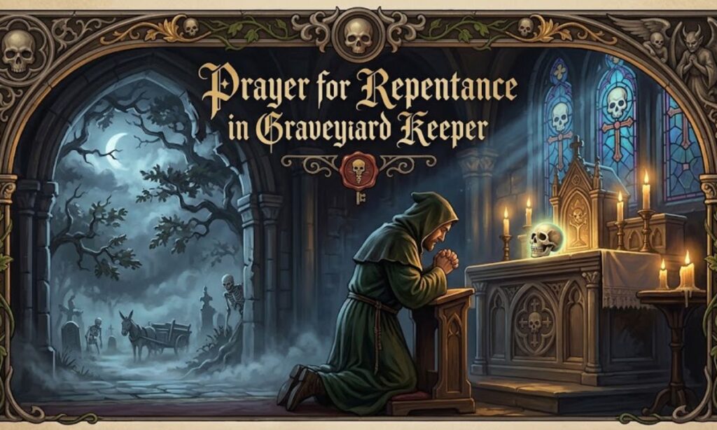 Prayer for Repentance in Graveyard Keeper