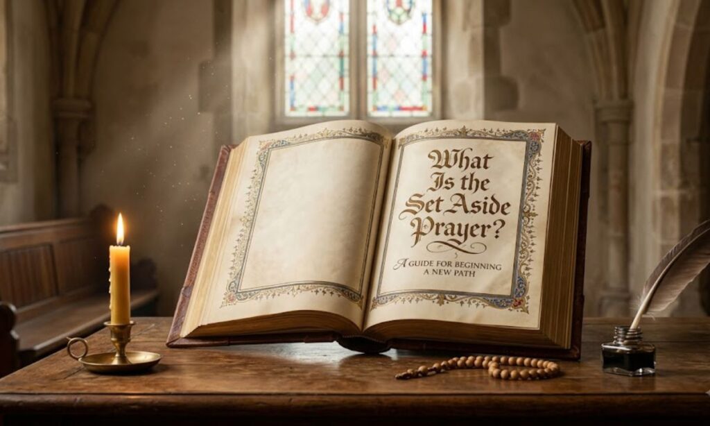 What Is the Set Aside Prayer