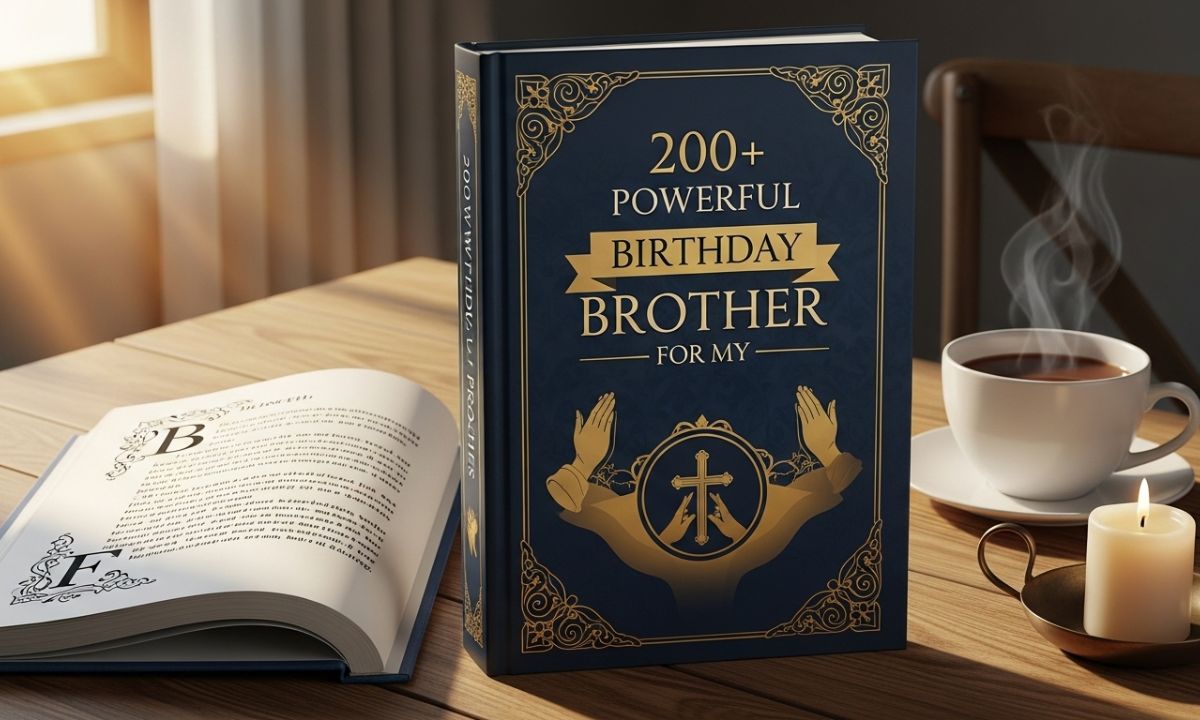 200+Powerful Birthday Prayer for My Brother