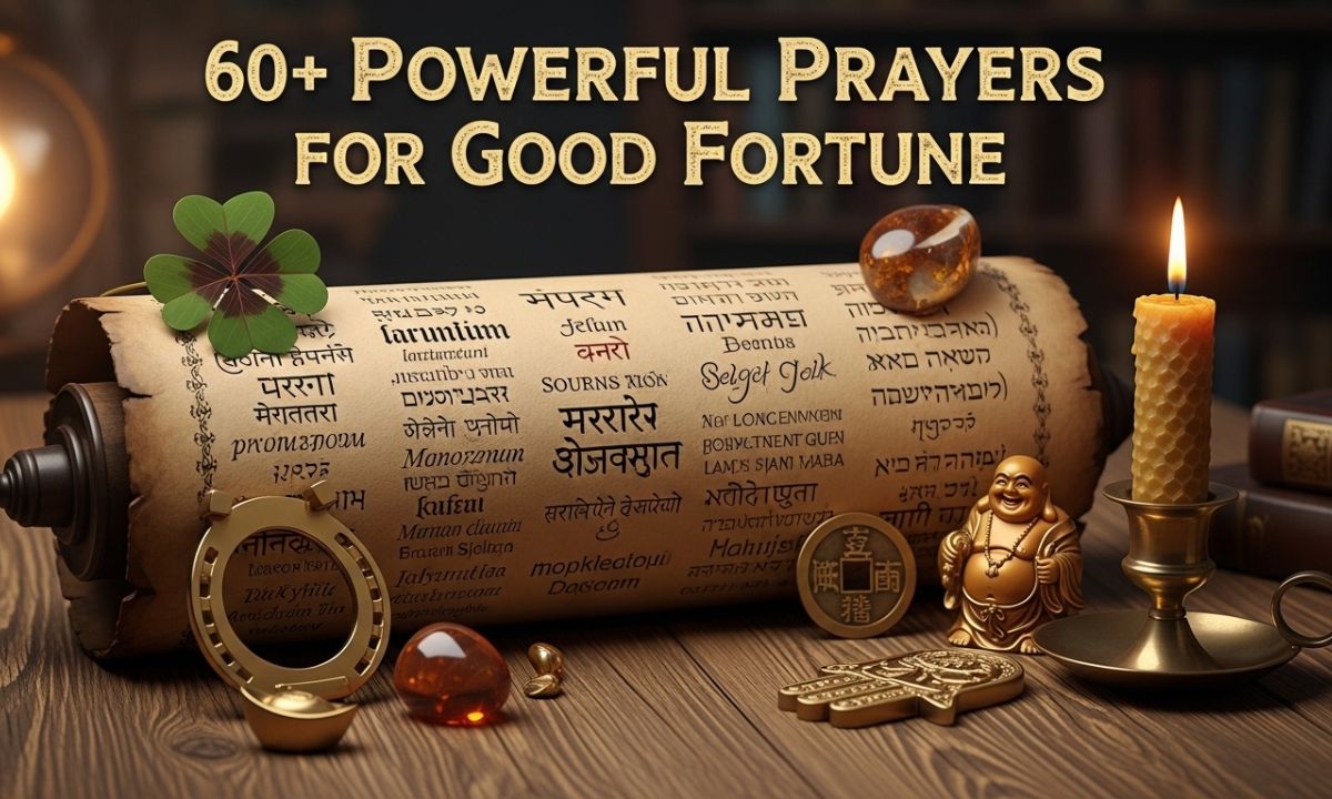 60 + Powerful Prayer for Good Fortune to Attract Luck and Success